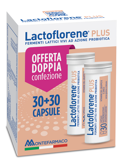 LACTOFLORENE PLUS BIPACK 30 CAPSULE 26,40 G - Farmacia Artemisia di Montecuollo Dott. Angelo snc
