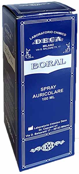 BORAL SPRAY AURICOLARE 100 ML - Farmacia Artemisia di Montecuollo Dott. Angelo snc