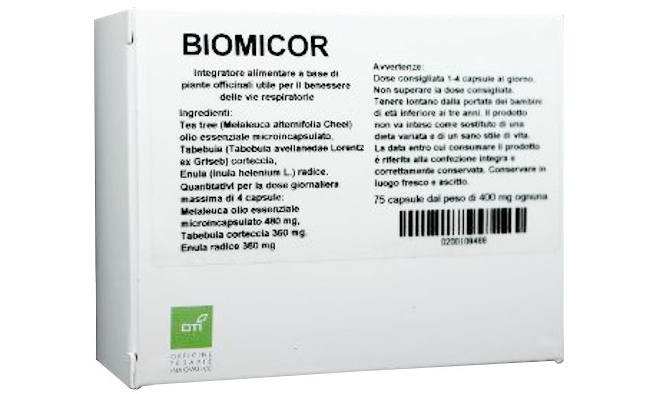 BIOMICOR 75 CAPSULE - Farmacia Artemisia di Montecuollo Dott. Angelo snc