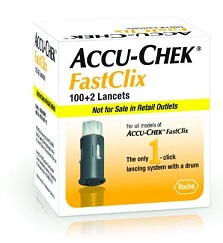 LANCETTE PUNGIDITO ACCU-CHEK FASTCLIX 100 + 2 PEZZI - Farmacia Artemisia di Montecuollo Dott. Angelo snc