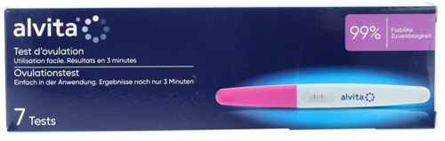 TEST DI OVULAZIONE ALVITA 7 PEZZI - Farmacia Artemisia di Montecuollo Dott. Angelo snc