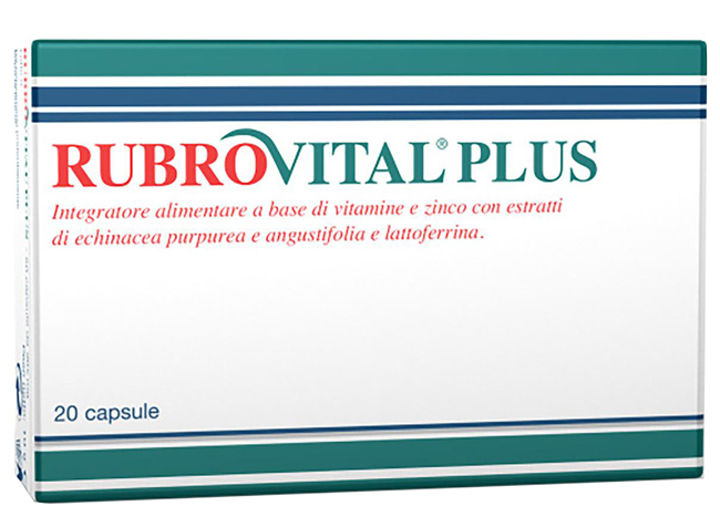 RUBROVITAL PLUS 20 CAPSULE - Farmacia Artemisia di Montecuollo Dott. Angelo snc
