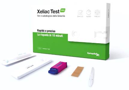 XELIAC TEST PRO DETERMINAZIONE ANTICORPI IGA E IGG ASSOCIATI ALLA MALATTIA CELIACA 1 PEZZO - Farmacia Artemisia di Montecuollo Dott. Angelo snc