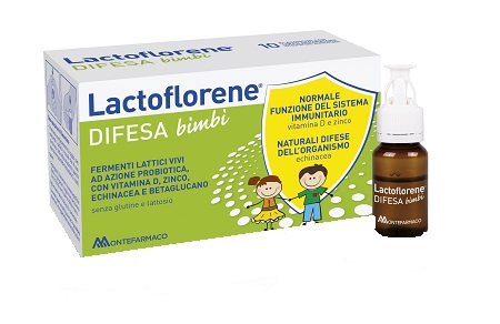 LACTOFLORENE DIFESA BAMBINI 10 FLACONI 100 ML - Farmacia Artemisia di Montecuollo Dott. Angelo snc