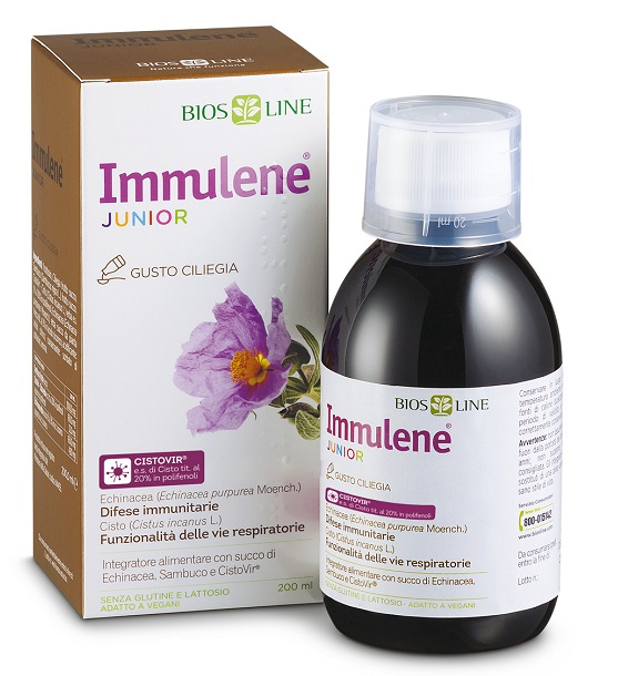 BIOSLINE IMMULENE JUNIOR 200 ML - Farmacia Artemisia di Montecuollo Dott. Angelo snc