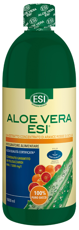 ESI ALOE SUCCO ARANCIA ROSSA 1000 ML - Farmacia Artemisia di Montecuollo Dott. Angelo snc