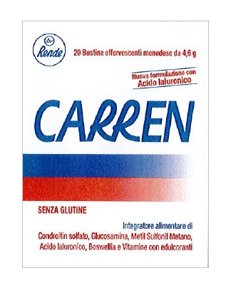 CARREN 20 BUSTINE EFFERVESCENTI MONODOSE DA 4,6 G L'UNA - Farmacia Artemisia di Montecuollo Dott. Angelo snc