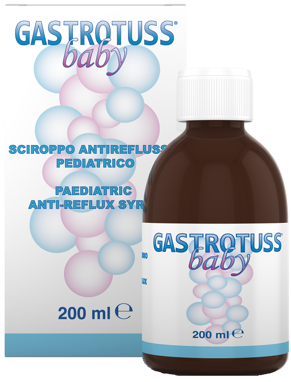 BABY SCIROPPO ANTIREFLUSSO GASTROTUSS 200 ML - Farmacia Artemisia di Montecuollo Dott. Angelo snc