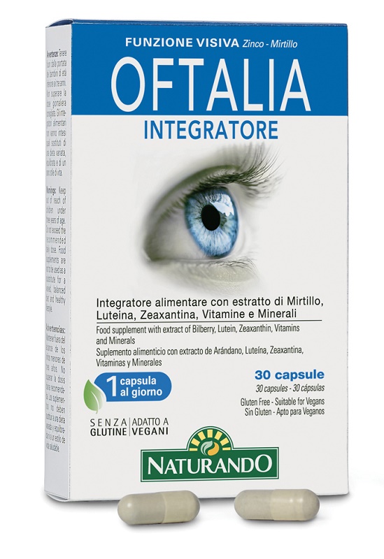 OFTALIA INTEGRATORE 30 CAPSULE - Farmacia Artemisia di Montecuollo Dott. Angelo snc
