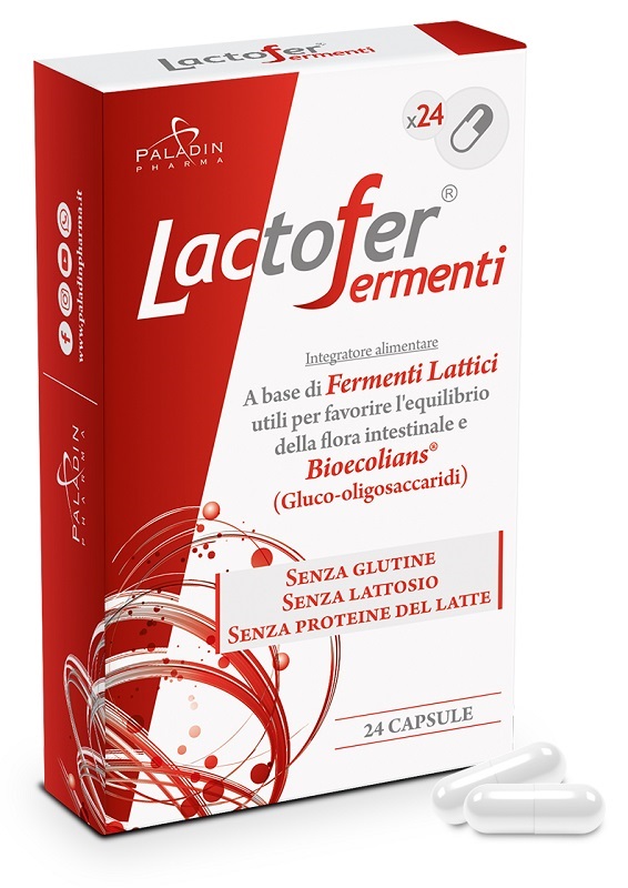 LACTOFER FERMENTI 24 CAPSULE - Farmacia Artemisia di Montecuollo Dott. Angelo snc