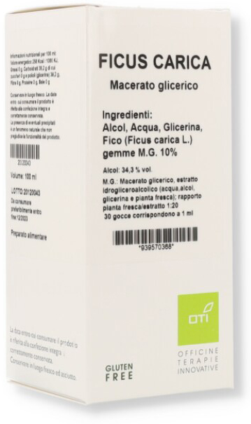 FICUS CARICA MACERATO GLICERICO 10% GOCCE 100ML - Farmacia Artemisia di Montecuollo Dott. Angelo snc
