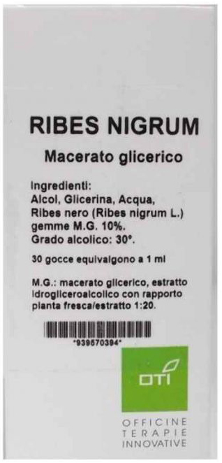 RIBES NIGRUM MACERATO GLICERICO 10% GOCCE 100ML - Farmacia Artemisia di Montecuollo Dott. Angelo snc