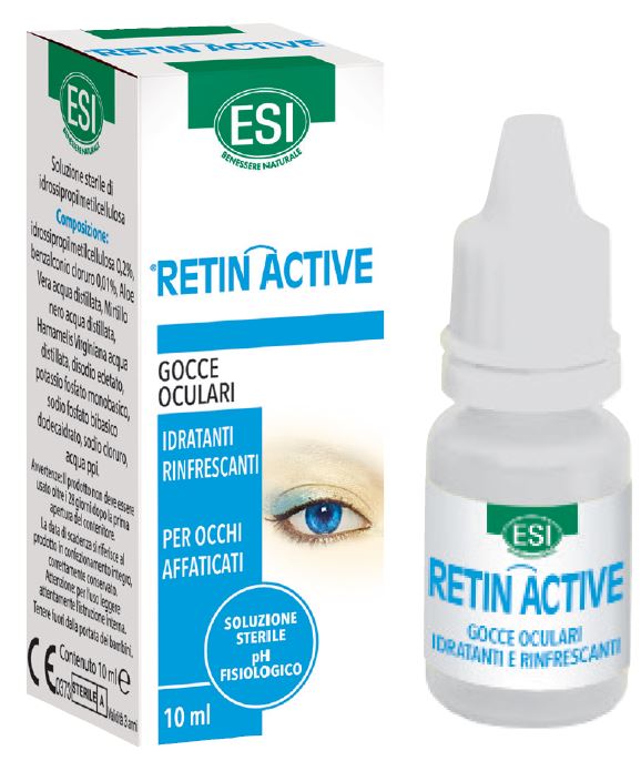 ESI RETIN ACTIVE GOCCE OCULARI 10 ML - Farmacia Artemisia di Montecuollo Dott. Angelo snc