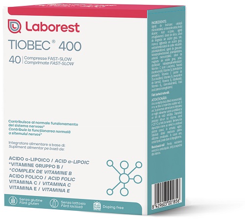 TIOBEC 400 40 COMPRESSE FAST-SLOW DA 1,28 G - Farmacia Artemisia di Montecuollo Dott. Angelo snc