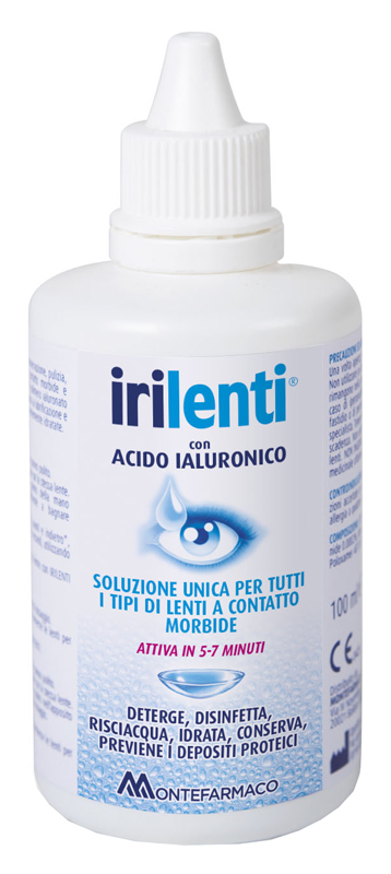 SOLUZIONE UNICA PER LENTI A CONTATTO IRILENTI 100ML - Farmacia Artemisia di Montecuollo Dott. Angelo snc