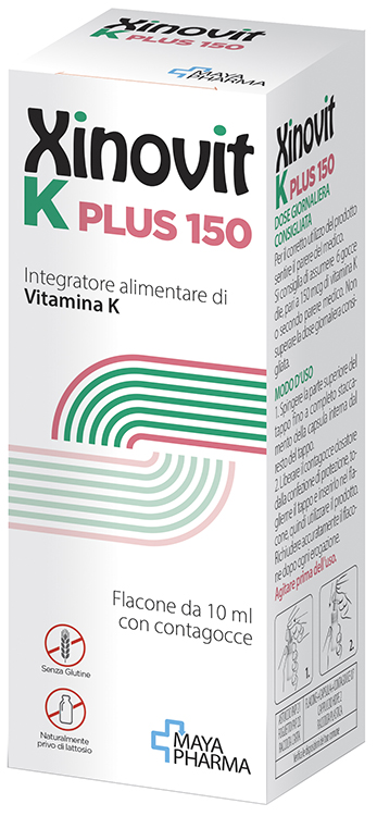 XINOVIT K PLUS 150 GOCCE 10 ML - Farmacia Artemisia di Montecuollo Dott. Angelo snc