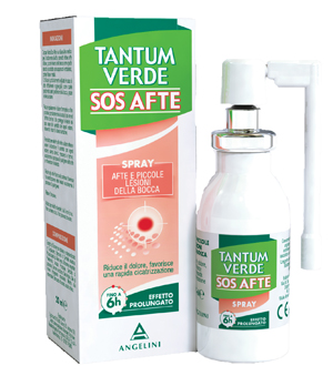 TANTUM VERDE SOS AFTE SPRAY 20 ML - Farmacia Artemisia di Montecuollo Dott. Angelo snc