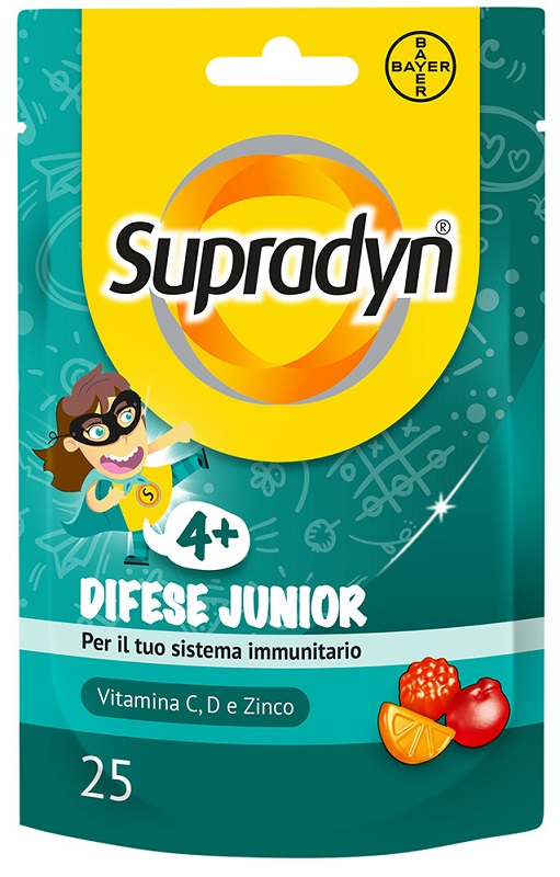 SUPRADYN DIFESE JUNIOR 25 CARAMELLE - Farmacia Artemisia di Montecuollo Dott. Angelo snc
