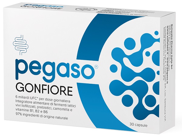 PEGASO GONFIORE 30 CAPSULE DA 100 MG SENZA GLUTINE NATURALMENTE PRIVO DI LATTOSIO - Farmacia Artemisia di Montecuollo Dott. Angelo snc