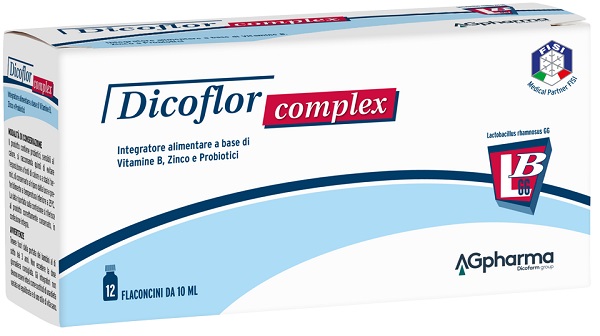 DICOFLOR COMPLEX 12 FLACONCINI DA 10 ML - Farmacia Artemisia di Montecuollo Dott. Angelo snc