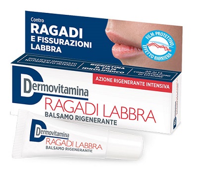 DERMOVITAMINA RAGADI LABBRA BALSAMO RIGENERANTE 8 ML - Farmacia Artemisia di Montecuollo Dott. Angelo snc
