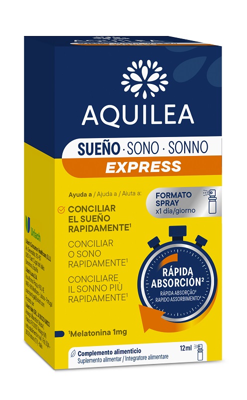 AQUILEA SONNO EXPRESS SPRAY 12 ML CON EDULCORANTE SENZA GLUTINE - Farmacia Artemisia di Montecuollo Dott. Angelo snc