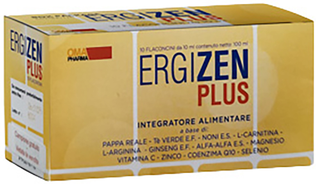 ERGIZEN PLUS INTEGRATORE ENERGIZZANTE 10 FLACONCINI DA 10 ML - Farmacia Artemisia di Montecuollo Dott. Angelo snc