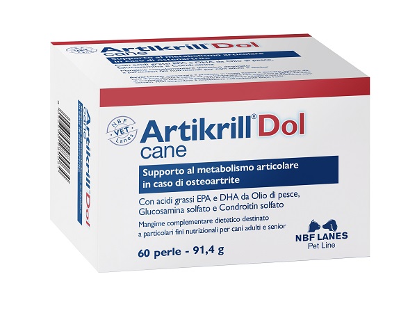 ARTIKRILL DOL CANE BLISTER 60 PERLE - Farmacia Artemisia di Montecuollo Dott. Angelo snc