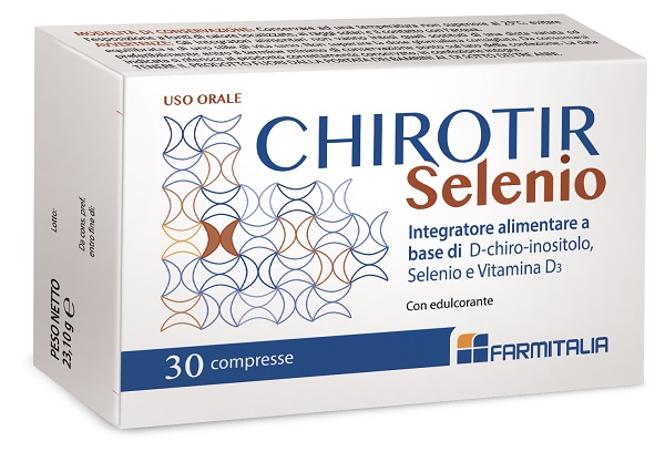 CHIROTIR SELENIO 30 COMPRESSE - Farmacia Artemisia di Montecuollo Dott. Angelo snc