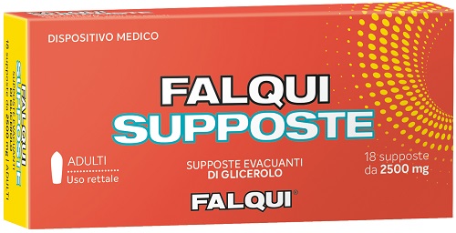 SUPPOSTE FALQUI 18 SUPPOSTE CON GLICERINA 2500MG ADULTI - Farmacia Artemisia di Montecuollo Dott. Angelo snc