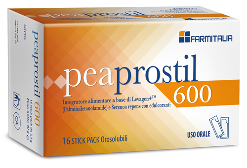 PEAPROSTIL 600 16 STICK PACK OROSOLUBILI - Farmacia Artemisia di Montecuollo Dott. Angelo snc