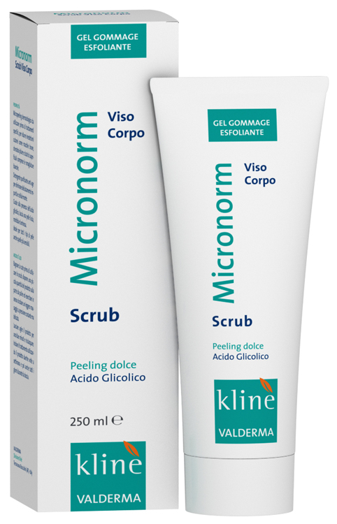 MICRONORM SCRUB VISO-CORPO 250 ML - Farmacia Artemisia di Montecuollo Dott. Angelo snc