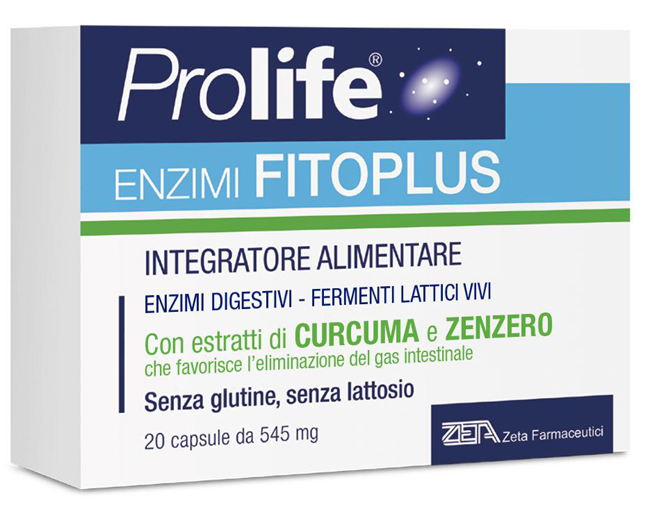 PROLIFE ENZIMI FITOPLUS 20 CAPSULE - Farmacia Artemisia di Montecuollo Dott. Angelo snc