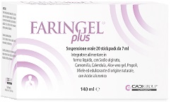 FARINGEL PLUS 20 STICK PACK 7 ML - Farmacia Artemisia di Montecuollo Dott. Angelo snc
