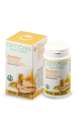 ARMORES NATURA ZENZERO 60 CAPSULE - Farmacia Artemisia di Montecuollo Dott. Angelo snc
