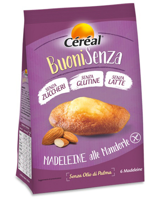 CEREAL BUONISENZA MADELEINE ALLE MANDORLE 180 G - Farmacia Artemisia di Montecuollo Dott. Angelo snc