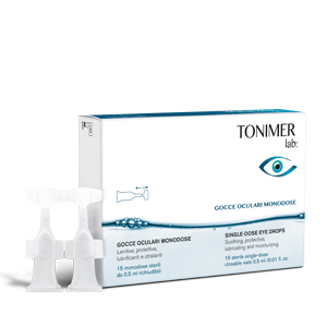 TONIMER LAB GOCCE OCULARI MONODOSE 15 X 0,5 ML - Farmacia Artemisia di Montecuollo Dott. Angelo snc