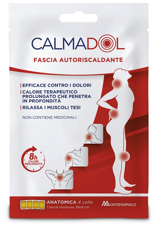 CALMADOL FASCIA AUTORISCALDANTE LOMBARE 1 PEZZO - Farmacia Artemisia di Montecuollo Dott. Angelo snc