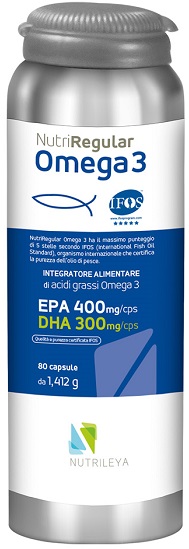 NUTRIREGULAR OMEGA 3 80 CAPSULE - Farmacia Artemisia di Montecuollo Dott. Angelo snc