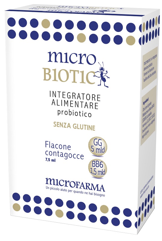 MICROBIOTIC GOCCE 7,5 ML - Farmacia Artemisia di Montecuollo Dott. Angelo snc