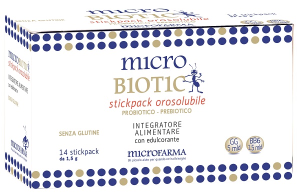 MICROBIOTIC STICK PACK 14 BUSTINE - Farmacia Artemisia di Montecuollo Dott. Angelo snc
