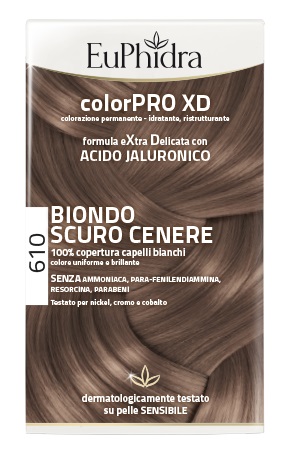 EUPHIDRA COLORPRO XD610 BIONDO SCURO 50 ML - Farmacia Artemisia di Montecuollo Dott. Angelo snc