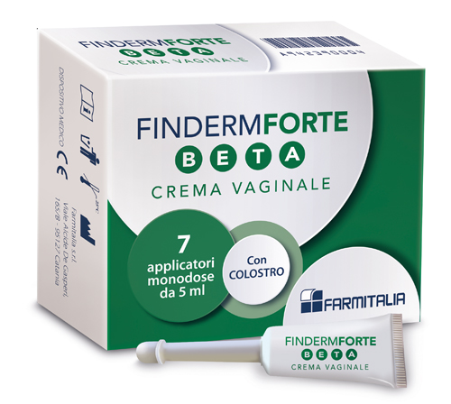 FINDERM FORTE BETA CREMA VAGINALE 7 APPLICATORI MONOUSO 5 G - Farmacia Artemisia di Montecuollo Dott. Angelo snc