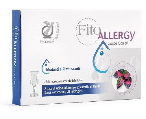 FITOPREPARATORI ITALIANI FITOALLERGY GOCCE OCULARI 10 FLACONCINI - Farmacia Artemisia di Montecuollo Dott. Angelo snc