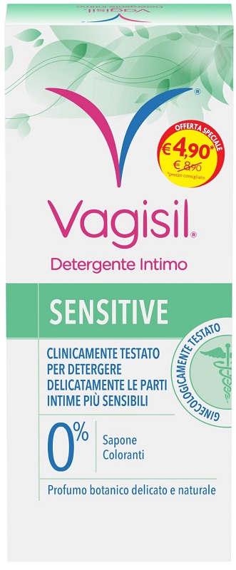 VAGISIL DETERGENTE SENSITIVE 250 ML - Farmacia Artemisia di Montecuollo Dott. Angelo snc