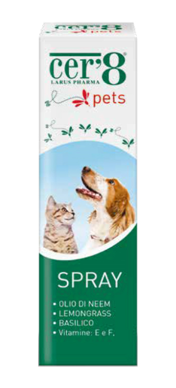CER'8 PETS SPRAY 100 ML - Farmacia Artemisia di Montecuollo Dott. Angelo snc