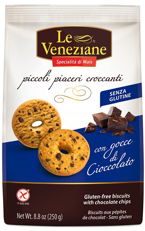 LE VENEZIANE BISCOTTI GOCCE DI CIOCCOLATO 250 G - Farmacia Artemisia di Montecuollo Dott. Angelo snc