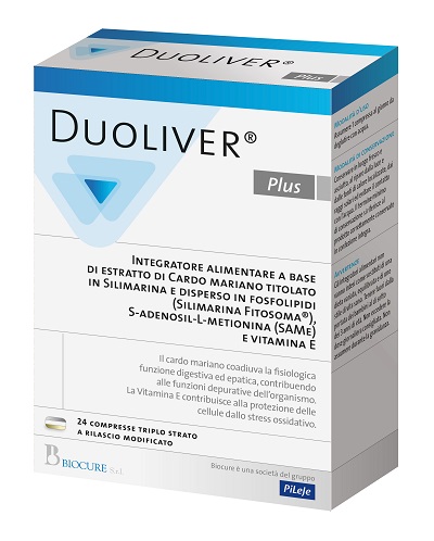 DUOLIVER PLUS 24 COMPRESSE - Farmacia Artemisia di Montecuollo Dott. Angelo snc