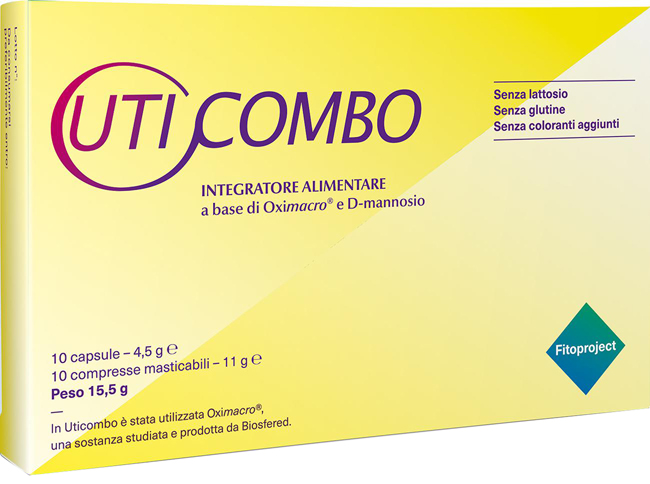 UTICOMBO 10 CAPSULE + 10 COMPRESSE MASTICABILI - Farmacia Artemisia di Montecuollo Dott. Angelo snc
