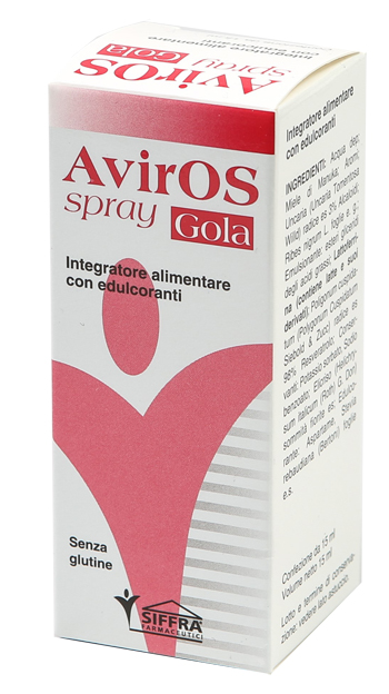 AVIROS SPRAY GOLA 15 ML - Farmacia Artemisia di Montecuollo Dott. Angelo snc